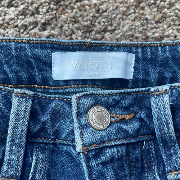 VERVET BY FLYING MONKEY Blue Flare Jeans NWOT 24 - Picture 7 of 9